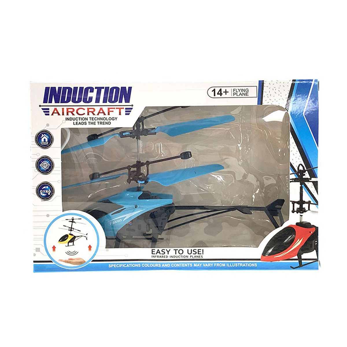 Helicóptero de juguete con sensor