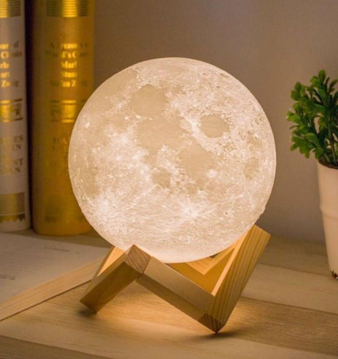 Lampara de luna 3D