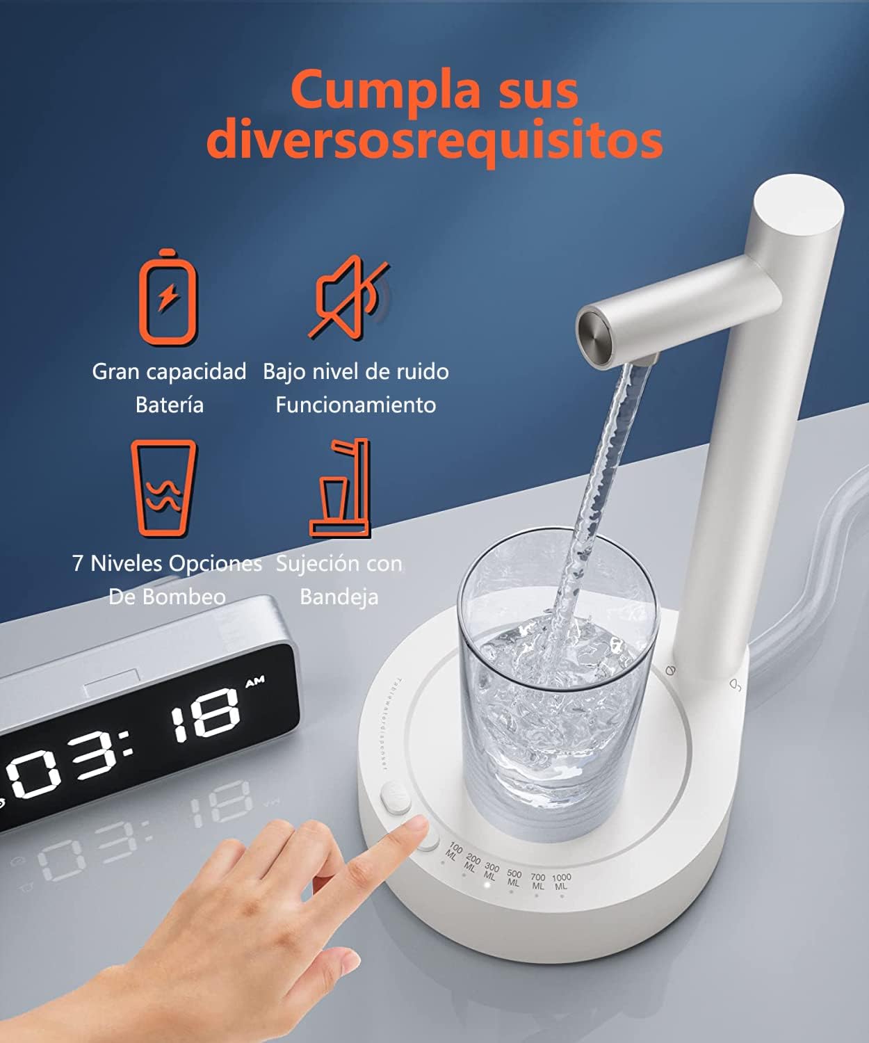 Dispensador de Agua Premium Portátil