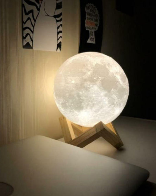 Lampara de luna 3D